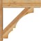 Ekena Millwork Balboa Block Rough Sawn Outlooker, Western Red Cedar, 8"W x 34"D x 34"H OUT08X34X34BOA05RWR - alternate 2